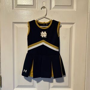 🆕UA Notre Dame Toddler Cheer Uniform